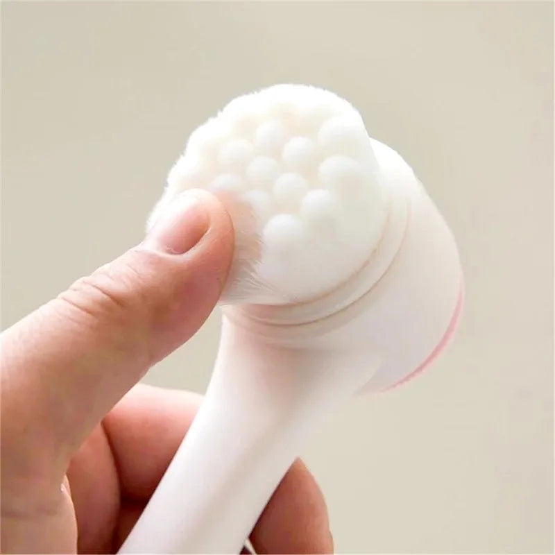 Escova de Limpeza e Massagem Facial 2 em 1